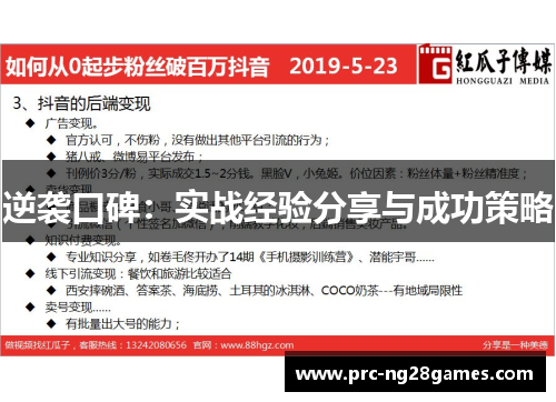 逆袭口碑:实战经验分享与成功策略